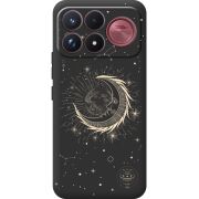 Чорний чохол BoxFace Poco F9 Ultra Moon