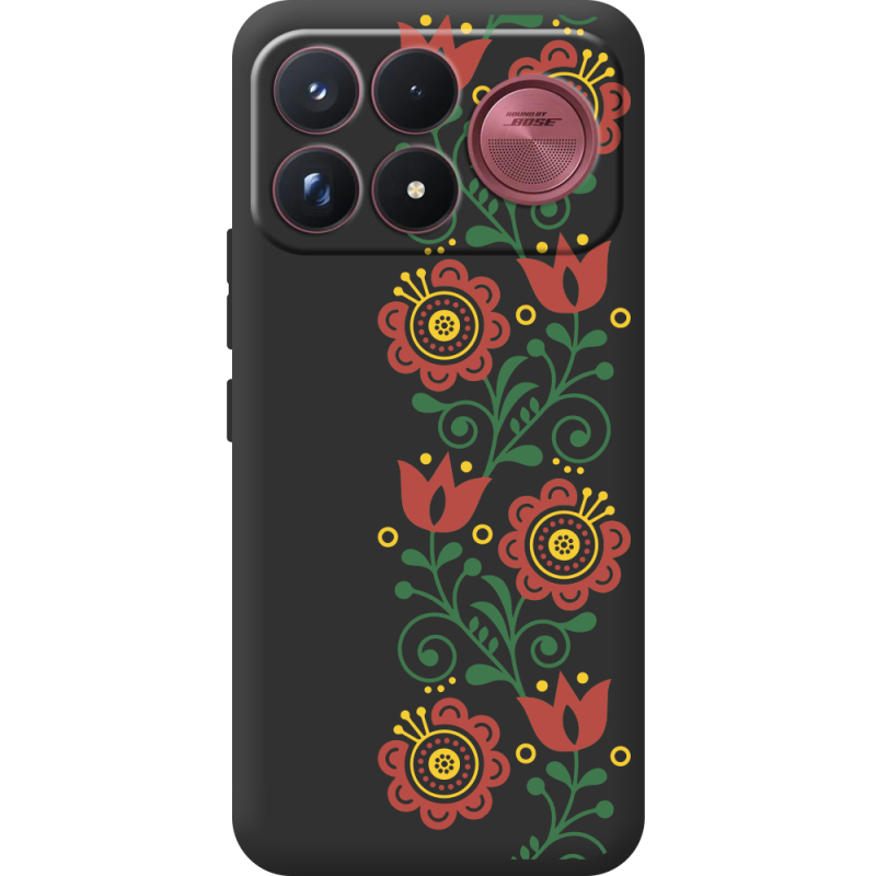 Чорний чохол BoxFace Poco F9 Ultra Ethno