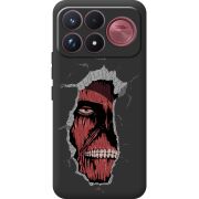 Чорний чохол BoxFace Poco F9 Ultra Нападение на Титана
