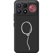 Чорний чохол BoxFace Poco F9 Ultra Balloon
