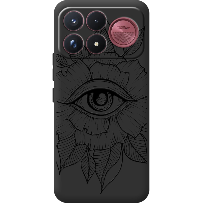 Чорний чохол BoxFace Poco F9 Ultra Eye