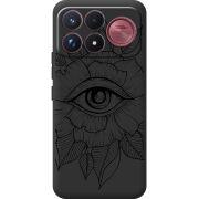 Чорний чохол BoxFace Poco F9 Ultra Eye