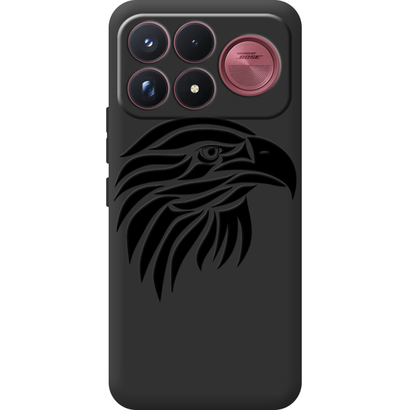 Чорний чохол BoxFace Poco F9 Ultra Eagle