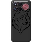 Чорний чохол BoxFace Poco F9 Ultra Wolf