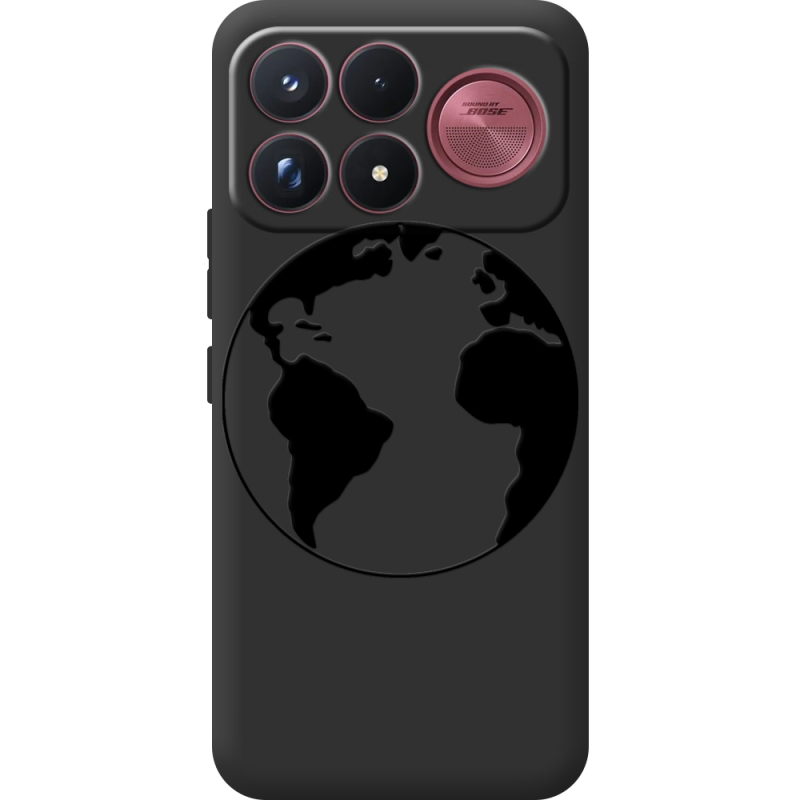 Чорний чохол BoxFace Poco F9 Ultra Earth