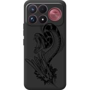 Чорний чохол BoxFace Poco F9 Ultra Snake