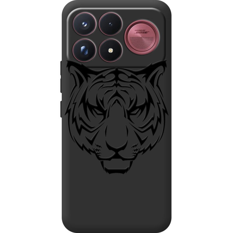 Чорний чохол BoxFace Poco F9 Ultra Tiger