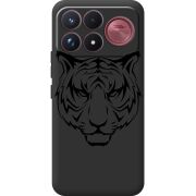 Чорний чохол BoxFace Poco F9 Ultra Tiger
