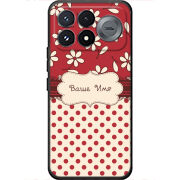 Чохол BoxFace Poco F9 Pro Именной Polka Dots