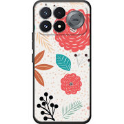 Чохол BoxFace Poco F9 Pro Line Flowers