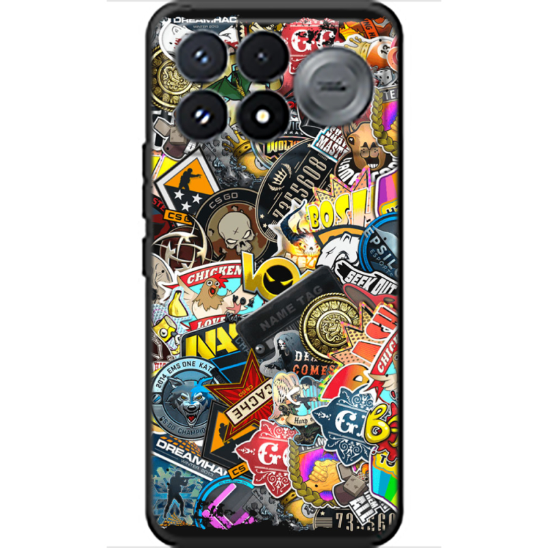 Чохол BoxFace Poco F9 Pro CS:Go Stickerbombing