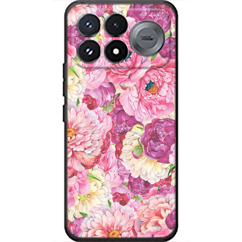 Чохол BoxFace Poco F9 Pro Pink Peonies