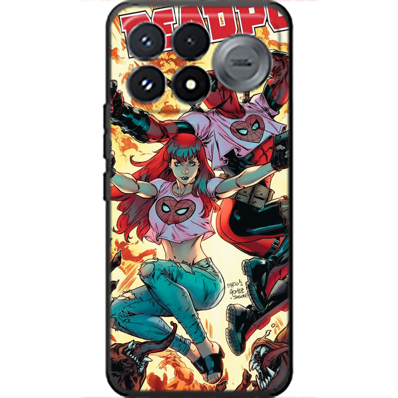 Чохол BoxFace Poco F9 Pro Deadpool and Mary Jane