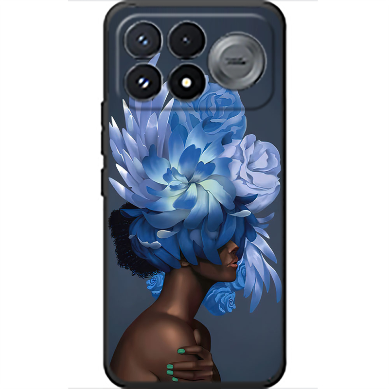 Чохол BoxFace Poco F9 Pro Exquisite Blue Flowers