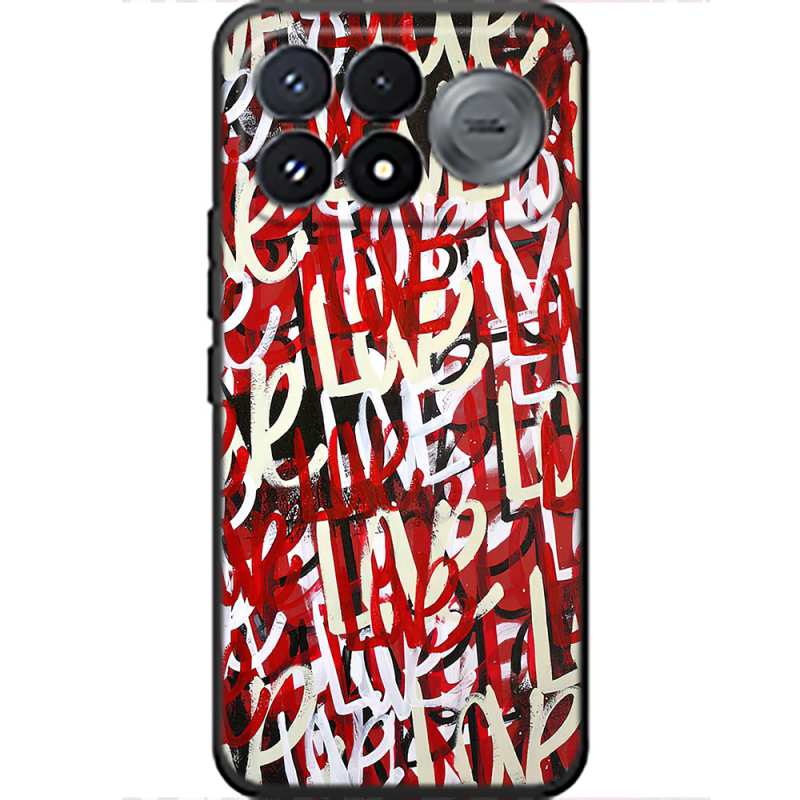 Чохол BoxFace Poco F9 Pro Love Graffiti