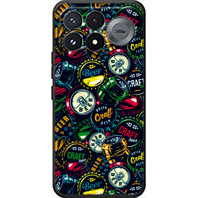 Чохол BoxFace Poco F9 Pro Bottle Caps