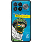 Чохол BoxFace Poco F9 Pro Захисниця з України