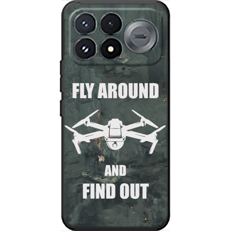 Чохол BoxFace Poco F9 Pro Дрон Fly Around