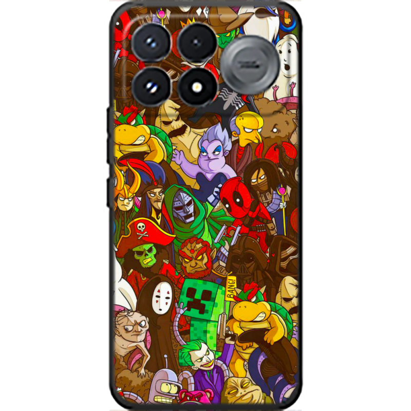 Чохол BoxFace Poco F9 Pro Злодеи