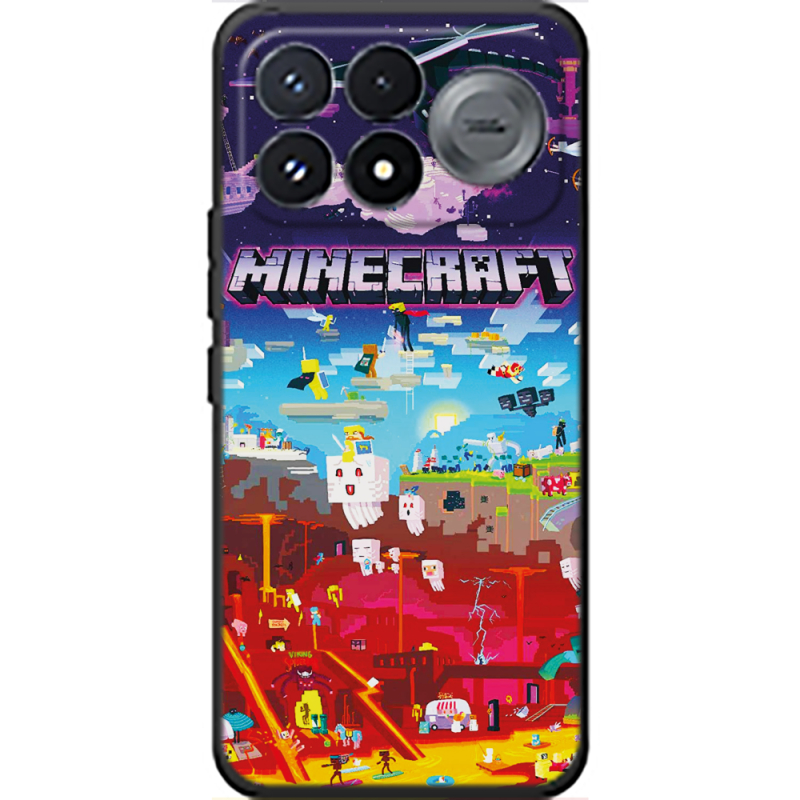 Чохол BoxFace Poco F9 Pro Minecraft World Beyond