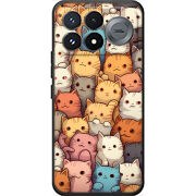 Чохол BoxFace Poco F9 Pro Котики муркотики