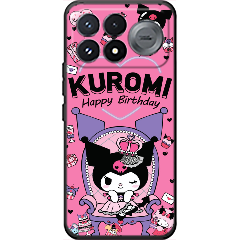 Чохол BoxFace Poco F9 Pro День народження Kuromi
