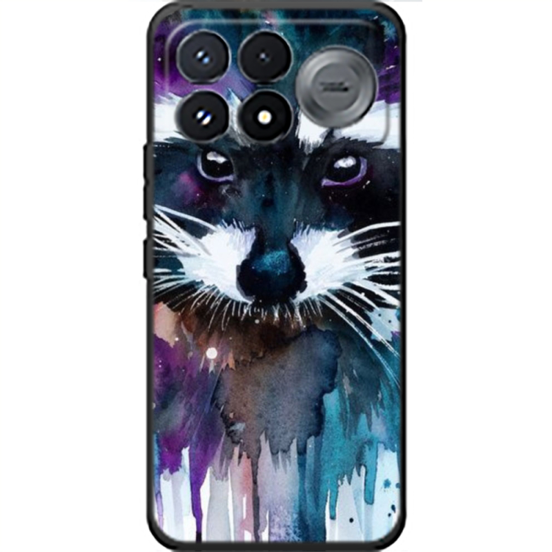 Чохол BoxFace Poco F9 Pro Акварельный енот