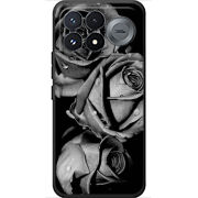 Чохол BoxFace Poco F9 Pro Black and White Roses