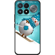 Чохол BoxFace Poco F9 Pro Skier Snowman