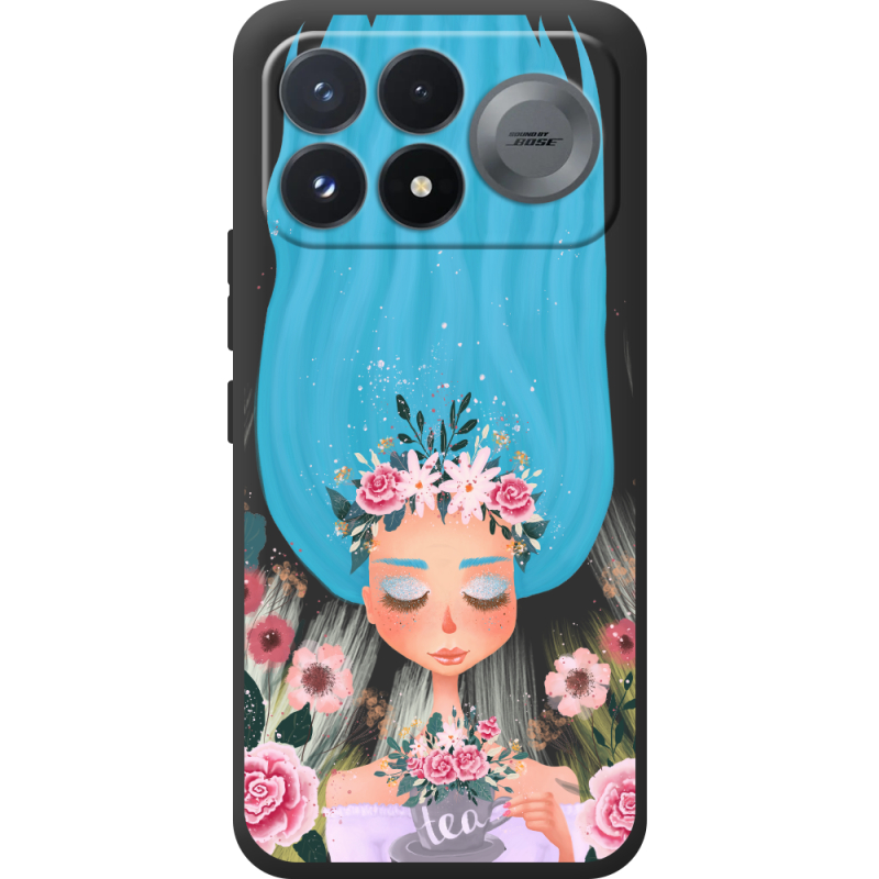 Прозорий чохол BoxFace Poco F9 Pro Blue Hair