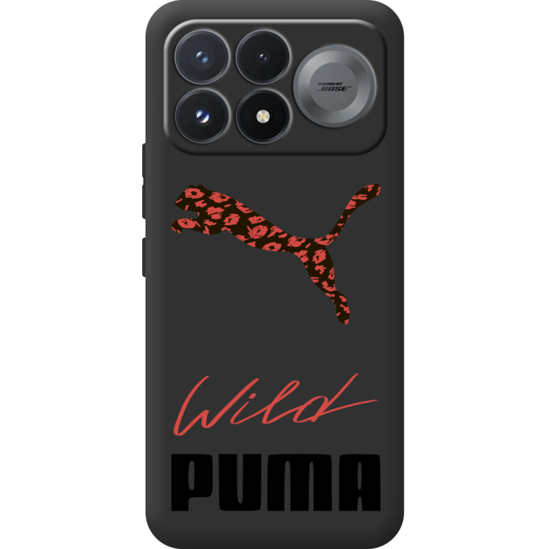 Прозорий чохол BoxFace Poco F9 Pro Wild Cat