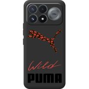 Прозорий чохол BoxFace Poco F9 Pro Wild Cat