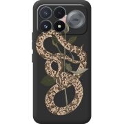 Прозорий чохол BoxFace Poco F9 Pro Glamor Snake