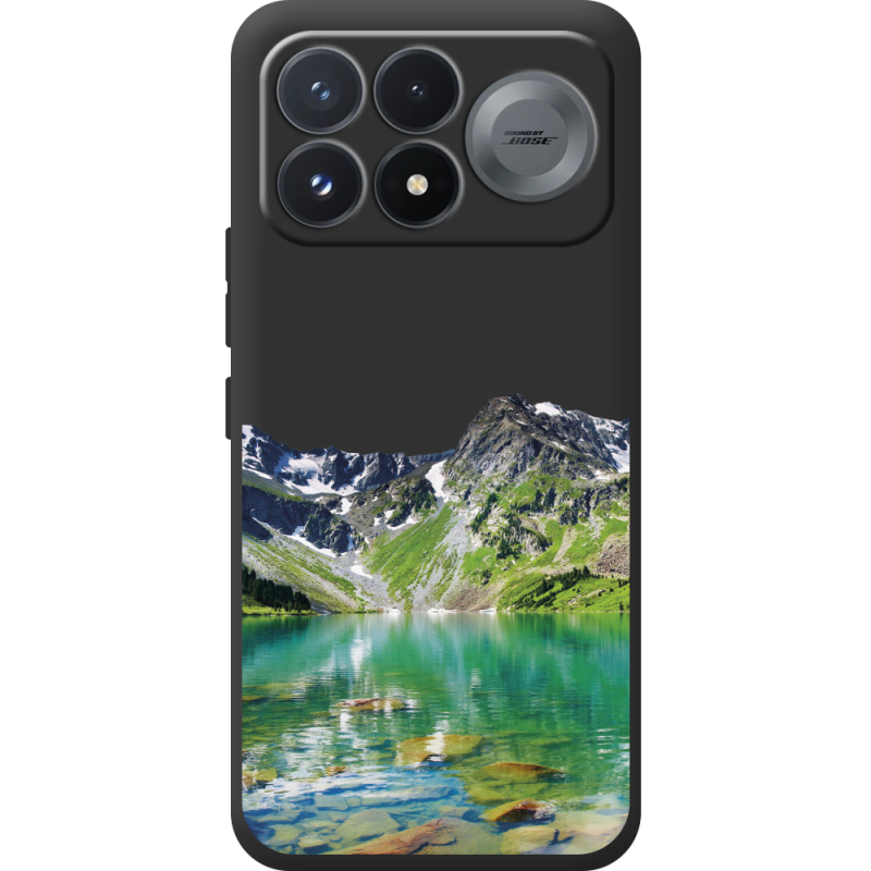 Прозорий чохол BoxFace Poco F9 Pro Green Mountain