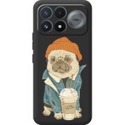 Прозорий чохол BoxFace Poco F9 Pro Dog Coffeeman