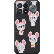 Прозорий чохол BoxFace Poco F9 Pro с 3D-глазками Mouse