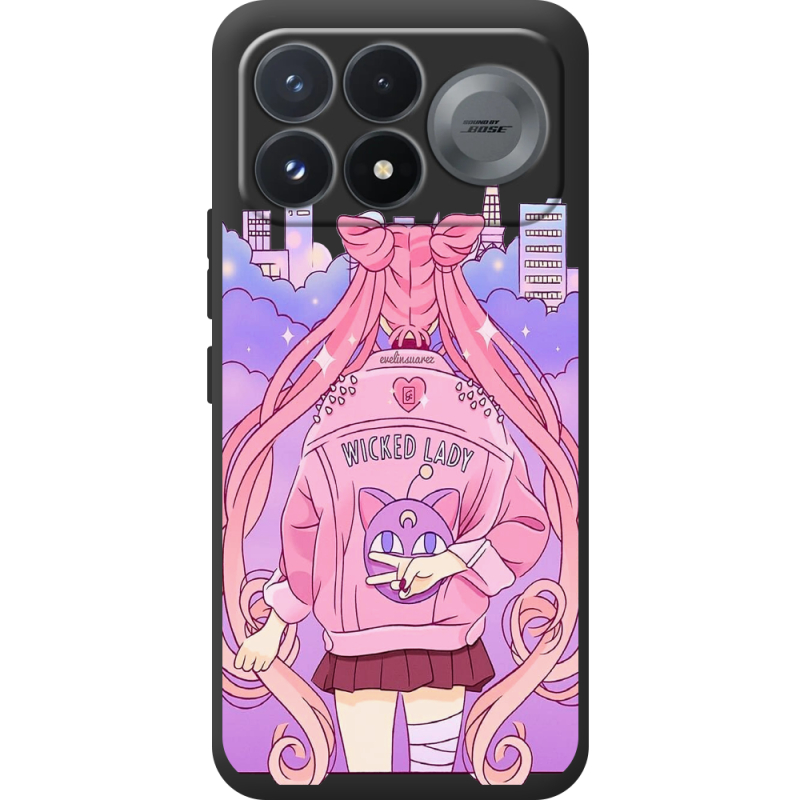 Прозорий чохол BoxFace Poco F9 Pro Wiked Lady
