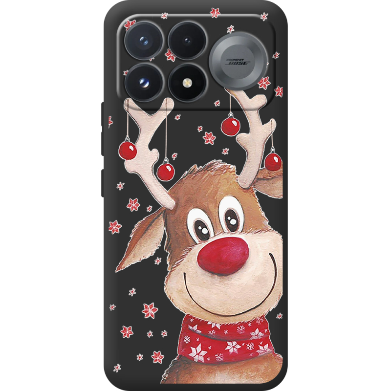 Прозорий чохол BoxFace Poco F9 Pro Winter Deer