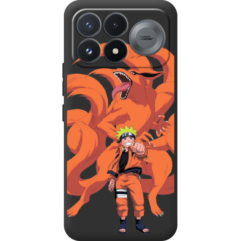 Прозорий чохол BoxFace Poco F9 Pro Naruto and Kurama