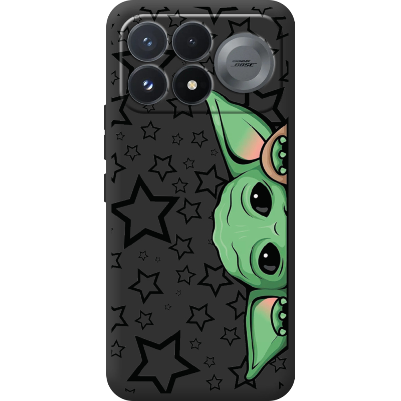 Прозорий чохол BoxFace Poco F9 Pro Baby Yoda