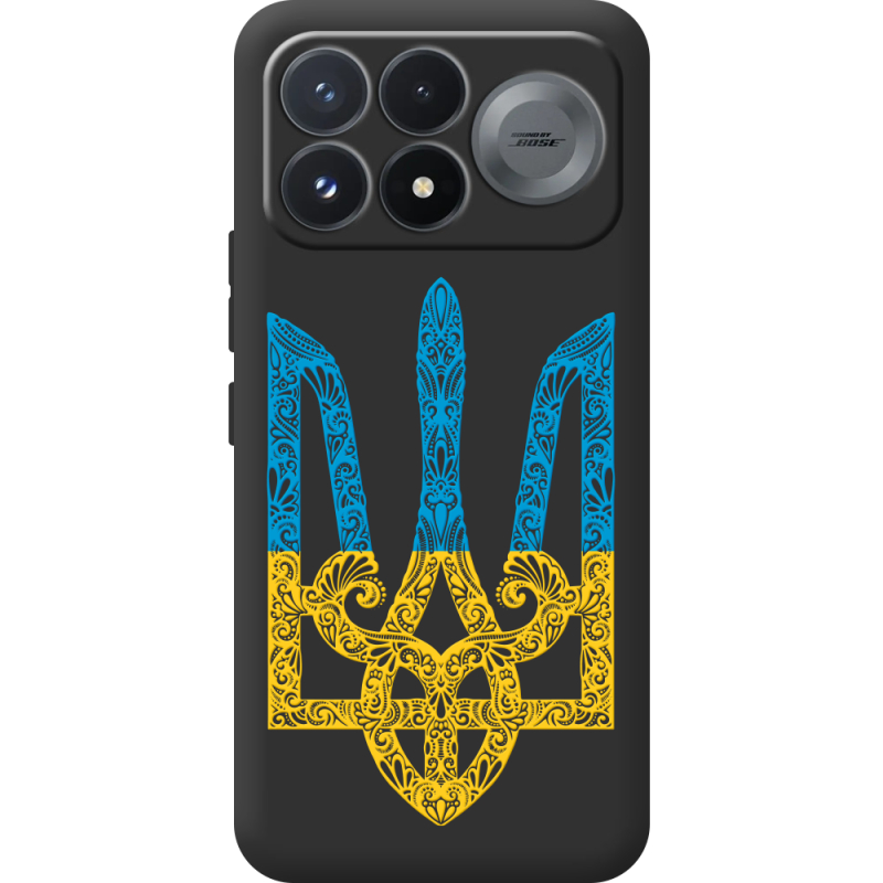 Прозорий чохол BoxFace Poco F9 Pro Gold Trident