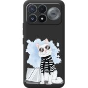 Прозорий чохол BoxFace Poco F9 Pro Cat Style