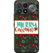 Прозорий чохол BoxFace Poco F9 Pro Vintage Christmas Pattern