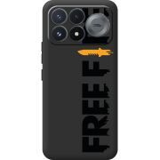 Прозорий чохол BoxFace Poco F9 Pro Free Fire Black Logo