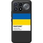 Прозорий чохол BoxFace Poco F9 Pro Pantone вільний синій