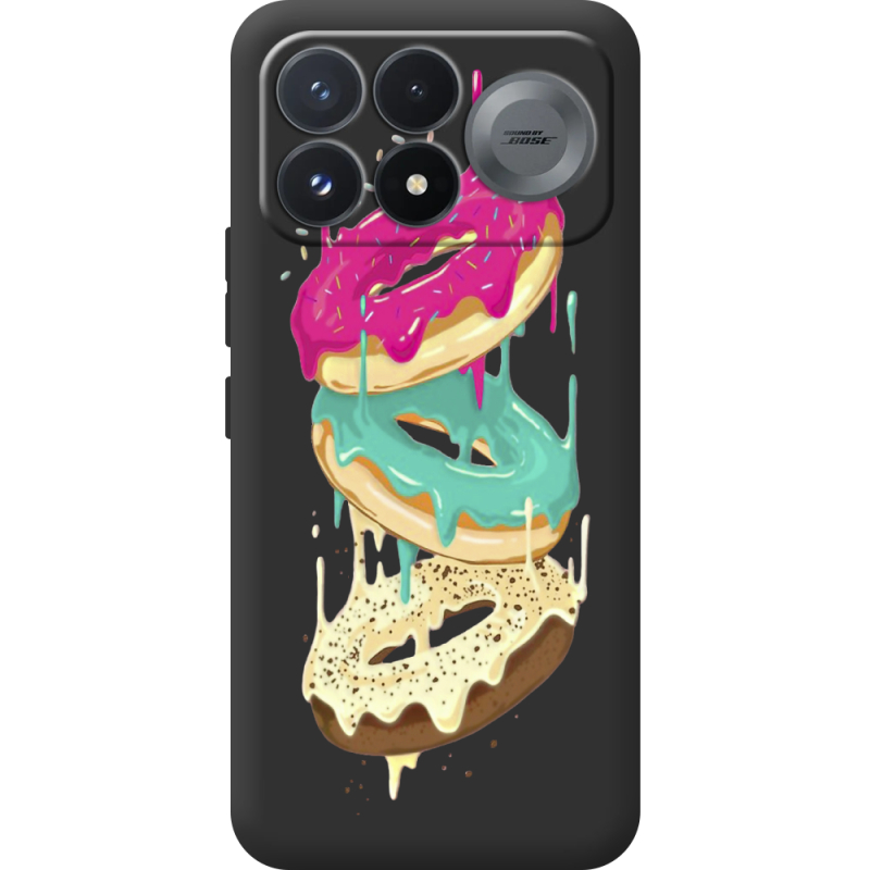 Прозорий чохол BoxFace Poco F9 Pro Donuts