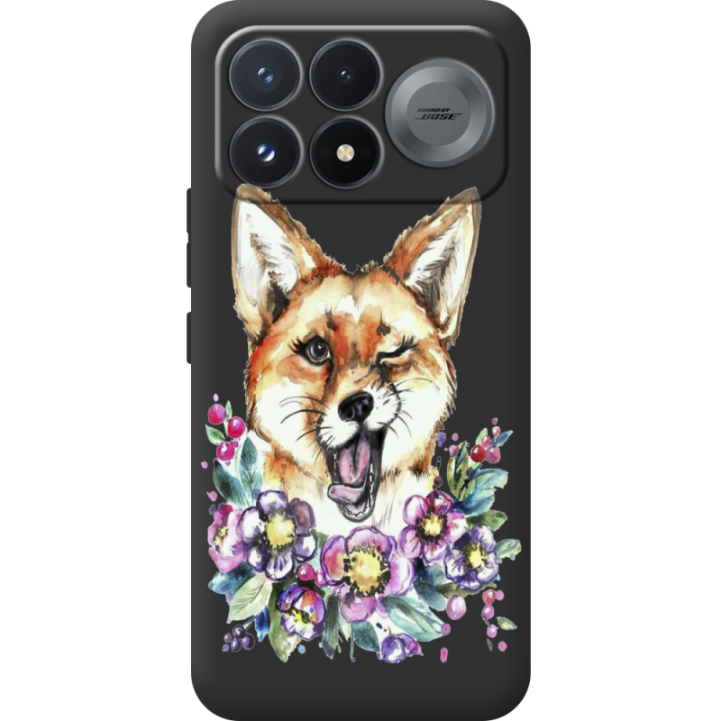 Прозорий чохол BoxFace Poco F9 Pro Winking Fox
