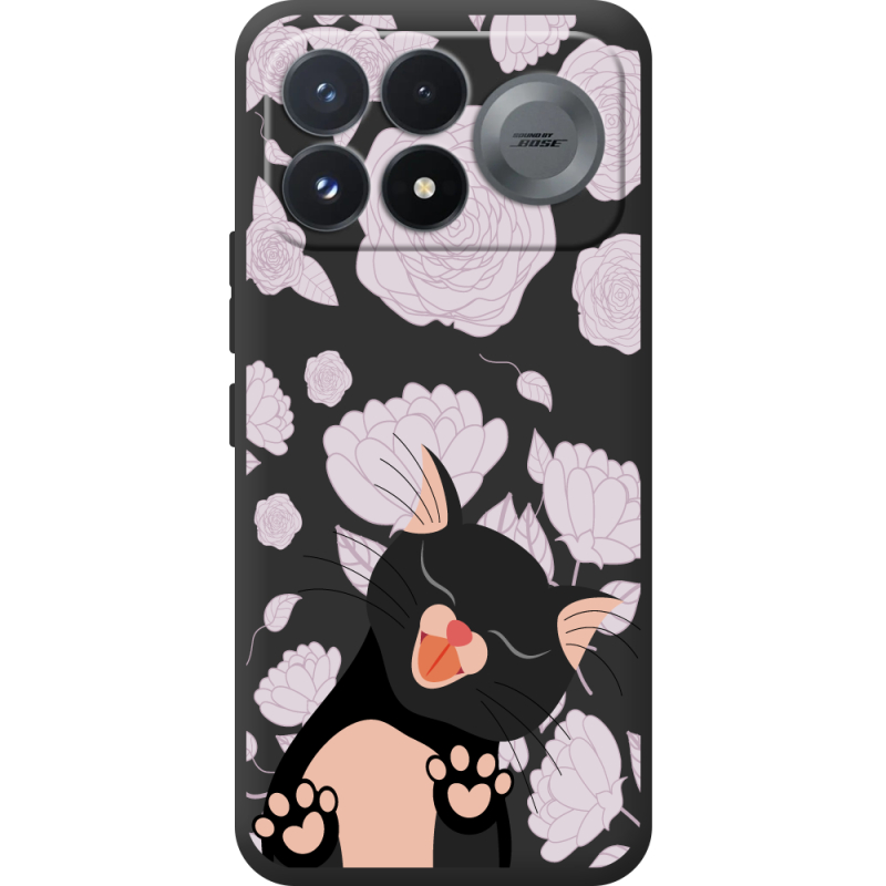Прозорий чохол BoxFace Poco F9 Pro Meow