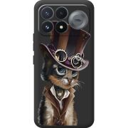 Прозорий чохол BoxFace Poco F9 Pro Steampunk Cat