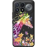 Прозорий чохол BoxFace Poco F9 Pro Colorful Giraffe